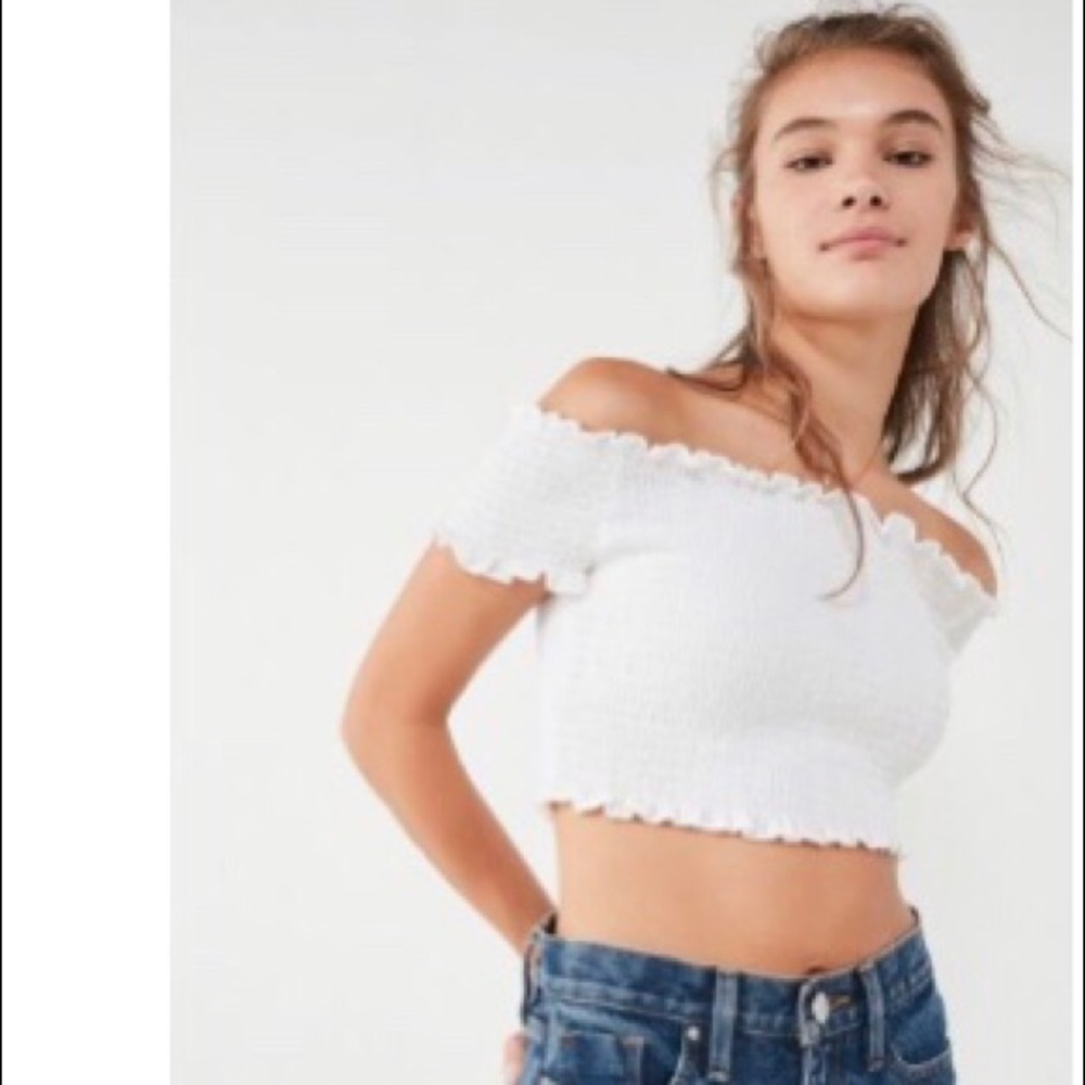 LIKE NEW UO off the shoulder top